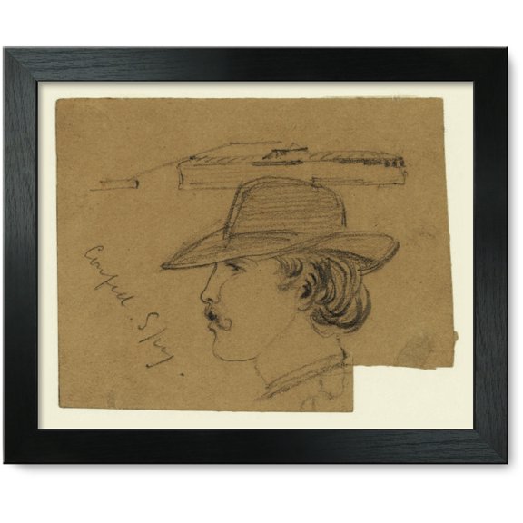 Framed Print: Confed. Spy., circa 1860