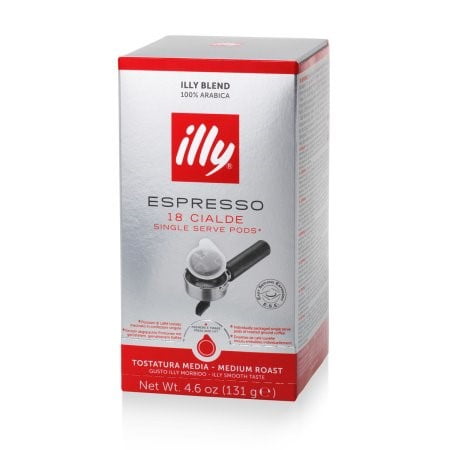 Illy Pods - illy E.S.E. Pods Medium Roast Coffee, 18 Ct
