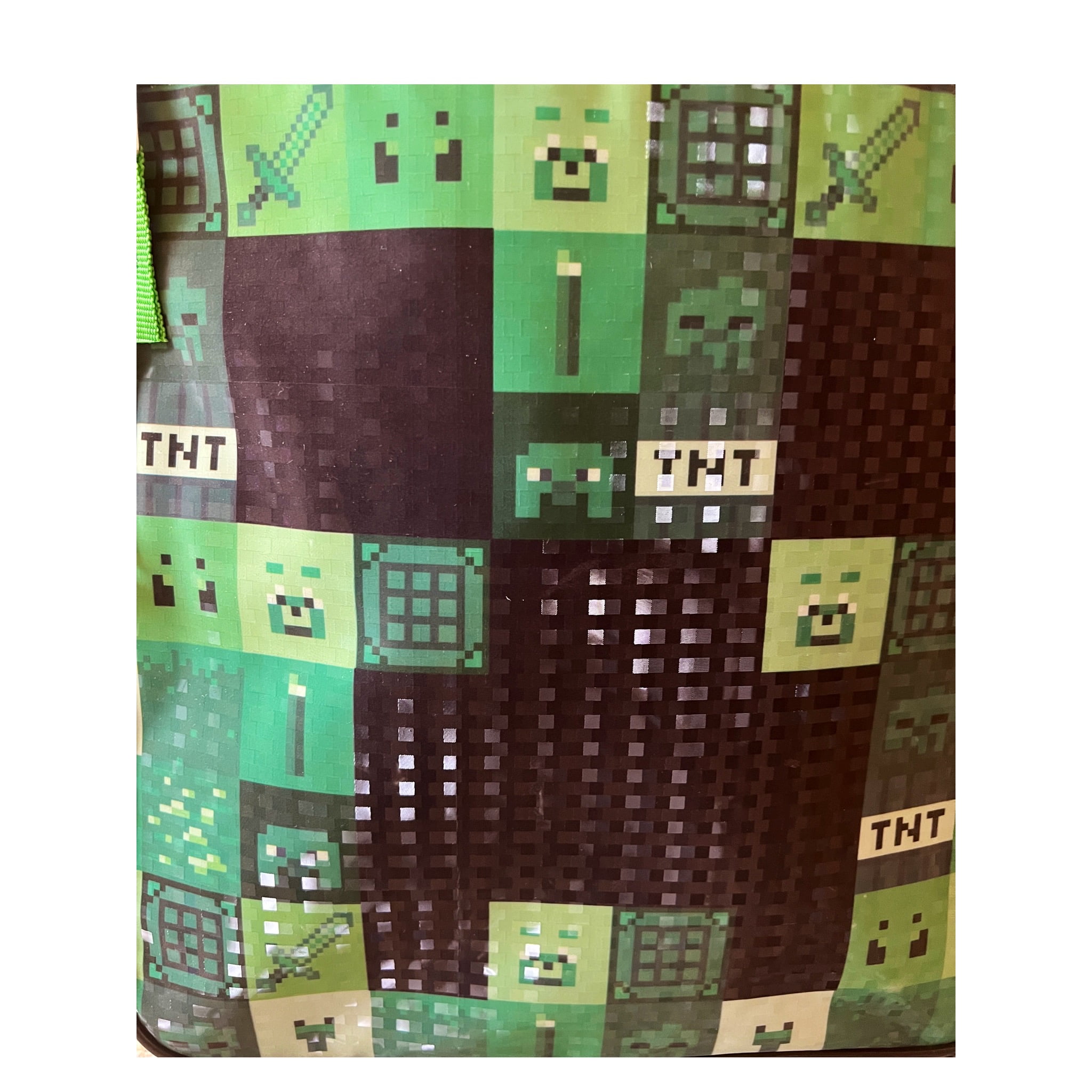Minecraft Backpack 16" Creeper TNT Kids
