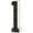 1, variant on Solar Address Light for House Numbers LED Illuminated Sign, Dusk-to-Dawn Auto Sensor No-Drill Adhesive or Screw Mount, Modern Outdoor Waterproof Number Display for Home Curb Appeal, By Harlik