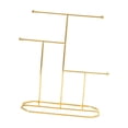 thumbnail image 2 of Expositor de joyas multifuncional, soporte colgante, almacenamiento, decoración, metal. 215x26cm, 2 of 9