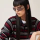 thumbnail image 2 of Miu Miu Sunglasses MU 54YS Gold Light Purple Brown 5AK0/6I Women Logo AUTHENTIC, 2 of 6