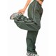 thumbnail image 5 of Pantalones de Paracaídas para Mujer, Pantalones Holgados de Pierna , Pantalones Deportivos con Cintura Elástica Y2K, Pantalones Deportivos, Ropa de Calle Verde XL, 5 of 9