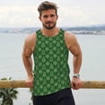 thumbnail image 6 of Picia Christmas (2) Printed Men’s Performance Tank, Men's Workout Tank Top Moisture-Wicking Tank Top Muscle tee, Breathable Workout Shirt-Medium, 6 of 7