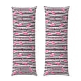 thumbnail image 2 of Bingfone Body Pillow Cover Long Pillow Case With Zipper Decorative Bedding Pillowcase 20"X54" Soft Cushion Pillow Case For Bedroom-Flamingos, 2 of 8