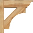 thumbnail image 3 of Ekena Millwork 6"W x 18"D x 18"H Westlake Rough Sawn Traditional Outlooker, Western Red Cedar, 3 of 4