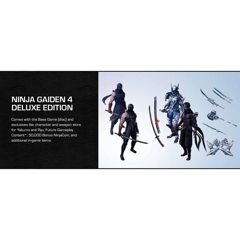 NINJA GAIDEN 4 - Deluxe Edition - Xbox Series X [Disc + Code