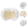 thumbnail image 2 of White Paper Folding Origami Lampshade for Home Decor Simple Design Hanging Light Cover 7 inch, 2 of 9