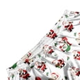 thumbnail image 5 of Family Pajamas Christmas Silk Christmas Pjs Long Sleeve Cartoon Print Button down Festival Party Sleepwear Mommy and Me Matching Pajamas Kids Matching Christmas Pajamas, 5 of 9