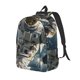 thumbnail image 1 of Balery Astronaut Soccer Field Mochila Clásica Impresa Básica para Viaje, Mochila Escolar Resistente al Agua, Mochila de Lona con Correas Ajustables-Medium, 1 of 5