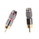 thumbnail image 5 of Conector RCA Phono macho, adaptador de conector sin soldadura, terminales AV de Audio, 5 of 6