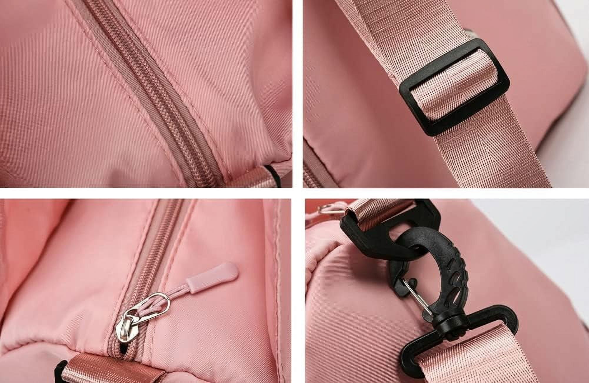 Kukuzhu Gym Bag for Women with Shoe Compartment,Waterproof Gym Tote Corssbody Bag Sports Travel Duffle Bag for Vacation Yoga 2023
