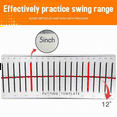 thumbnail image 2 of 2X Golf Putter Putting Mat Trainer Indoor Putting Green Pad Equipment Golf Hitting Line Training Aids Blanket Kit, 2 of 5