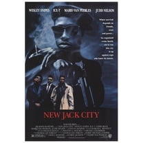 Pop Culture Graphics MOVCF7263 New Jack City Movie Poster Print, 27 x 40