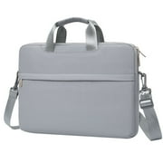 Laptop Sleeve Case 16x12 Inch with Handle, Waterproof, Anti-Scratch, Shockproof Protective Computer Bag, Large Storage & Multi-Pocket Design - Gray