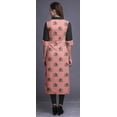 thumbnail image 4 of Bimba Rayon Printed StraightÂ&nbsp;Long KurtisÂ&nbsp;For Women Panel Kurta Summer Tunic, 4 of 6