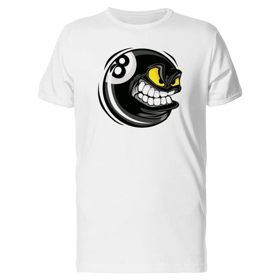 Pool Ball Cartoon Tee Men's -Image by Shutterstock