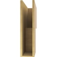 thumbnail image 4 of 7"W x 28"D x 28"H Thin Chapel Hill Rough Cedar Woodgrain TimberThane Corbel, Primed Tan, 4 of 6