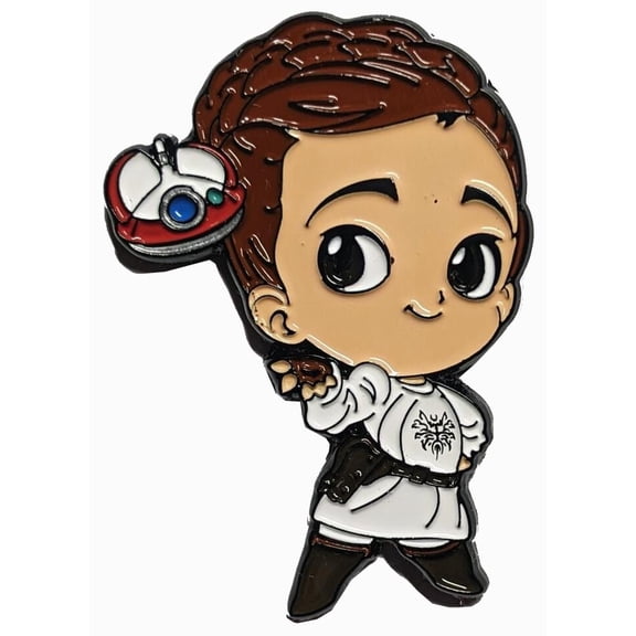 Star Wars Princess Leia Chibi Enamel Pin