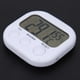 Dvkptbk Thermometers Numérique LCD Hygromètre d'Intérieur Horloge Température Hygromètre Kitchen Gadgets sur le Dégagement – image 5 sur 9