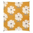 thumbnail image 2 of Portable Beach Tent Sun Shelter With Ground Pegs Water And Wind Resistant Sun Shade Canopy Angle Adjustable White Flowers with Gray Accents, 2 of 7