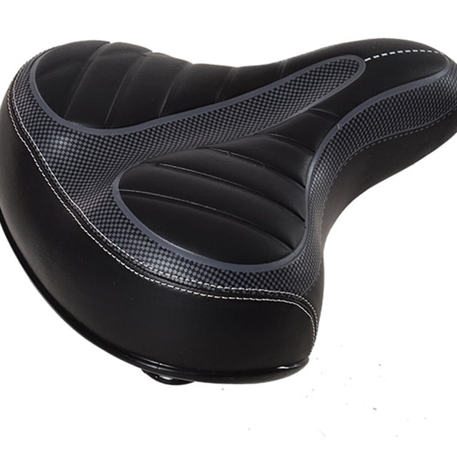 unbranded Saddle Para Negro Con Decorativo De Rayas Y Soporte Superior Para Paseos