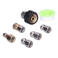 thumbnail image 2 of Manguera de limpieza de desagües Kit de chorro de alcantarillado Boquilla de conector rápido para lavadora a presión Accesorios, 2 of 15