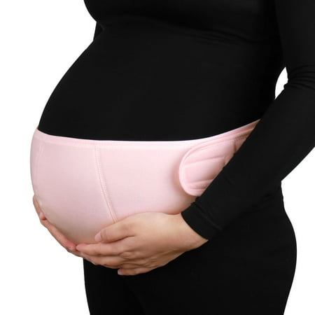 Pink Maternity Belt Back Lumbar Belly Tummy Abdominal Waist (Best Tummy Butter For Pregnancy)