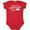 Red, variant on Inktastic Someone in Pennsylvania Loves Me Boys or Girls Baby Bodysuit