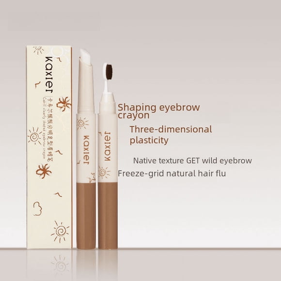 Lápiz de cejas doble Heldig estilo natural resistente al agua