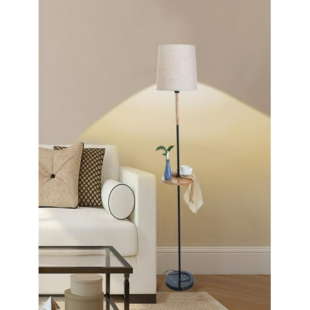 Living Room Study Bedroom Floor Lamp Vertical Storage Tray ...