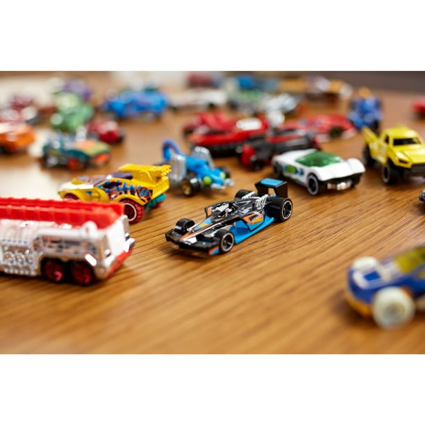 Hot Wheels 40 Pack, Set of 40 1:64 Scale Toy Race Cars, Rescue