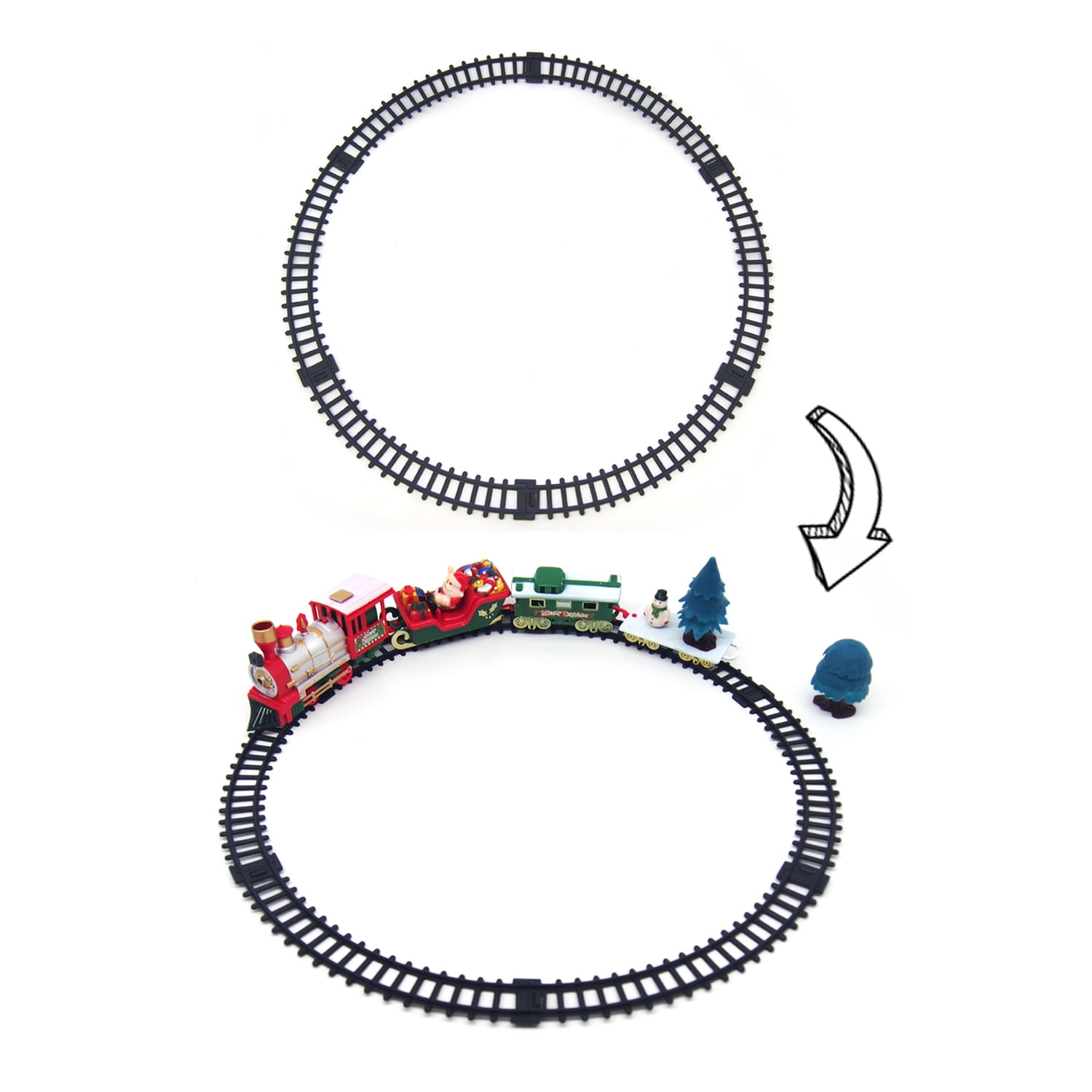 Train Track Play Pastic Set Toy +3 brand Mundo Toys