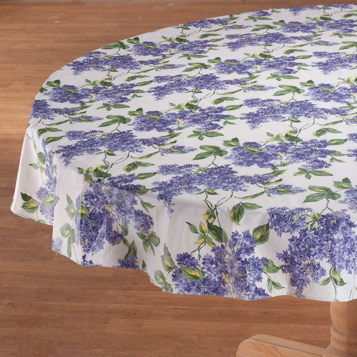 Lintex Linens Enchanted Floral Garden Vinyl Tablecloth