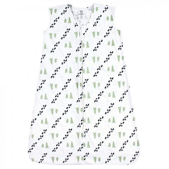 Luvable Friends Baby Boy Sleeveless Jersey Cotton Sleeping Bag, Sack, Blanket, Trees Jersey, 0-6 Months