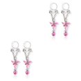 thumbnail image 3 of sweethay Piercings falsos Estilo simple Joyería de mama Decoración Senos Decoraciones Mujeres Mariposas Pezones Anillos para mujeres Rosa Type2 NO2, 3 of 6