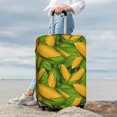thumbnail image 3 of Lsque Fresh Corn 1 Printed Luggage Cover, Travel Luggage Protector,Scratch and Dirt Resistant, Fits 18-32 Inch Luggage - Medium, 3 of 9