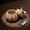 328#B, variant on Lidded Curved Ceramic Multipurpose Vessel, Smooth Easy Clean Dual Function Ash & Candle Container, Versatile Decorative Holder for Living Room Office Indoor Tabletop Accent Setup