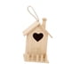 thumbnail image 3 of Casa de pájaros de madera, nido creativo para pájaros, bricolaje, para pintar, casa de pájaros colgante L, 3 of 6
