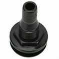 thumbnail image 2 of 2X Boat Water Drain Scupper ABS 3/4in Black Through Hull Connector Hose Coupling Drain Outlet Replacement Hardware,2 x Boat Water Drain Scupper,Black, 2 of 3