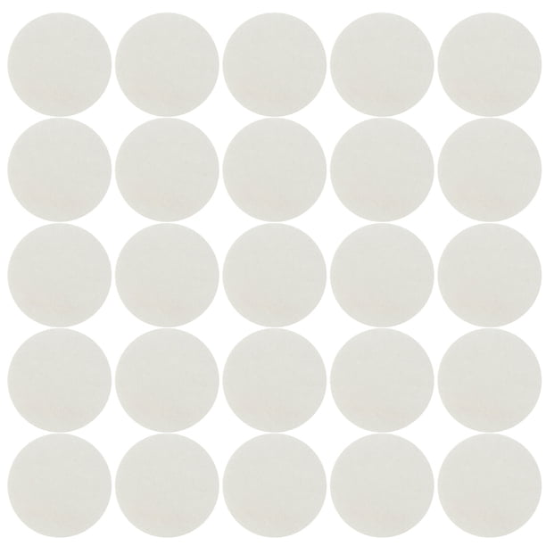 50pcs aislante de aire de aire de aire Súbete de sublimación Aromaterapia de coche Pieza de algodón colgante