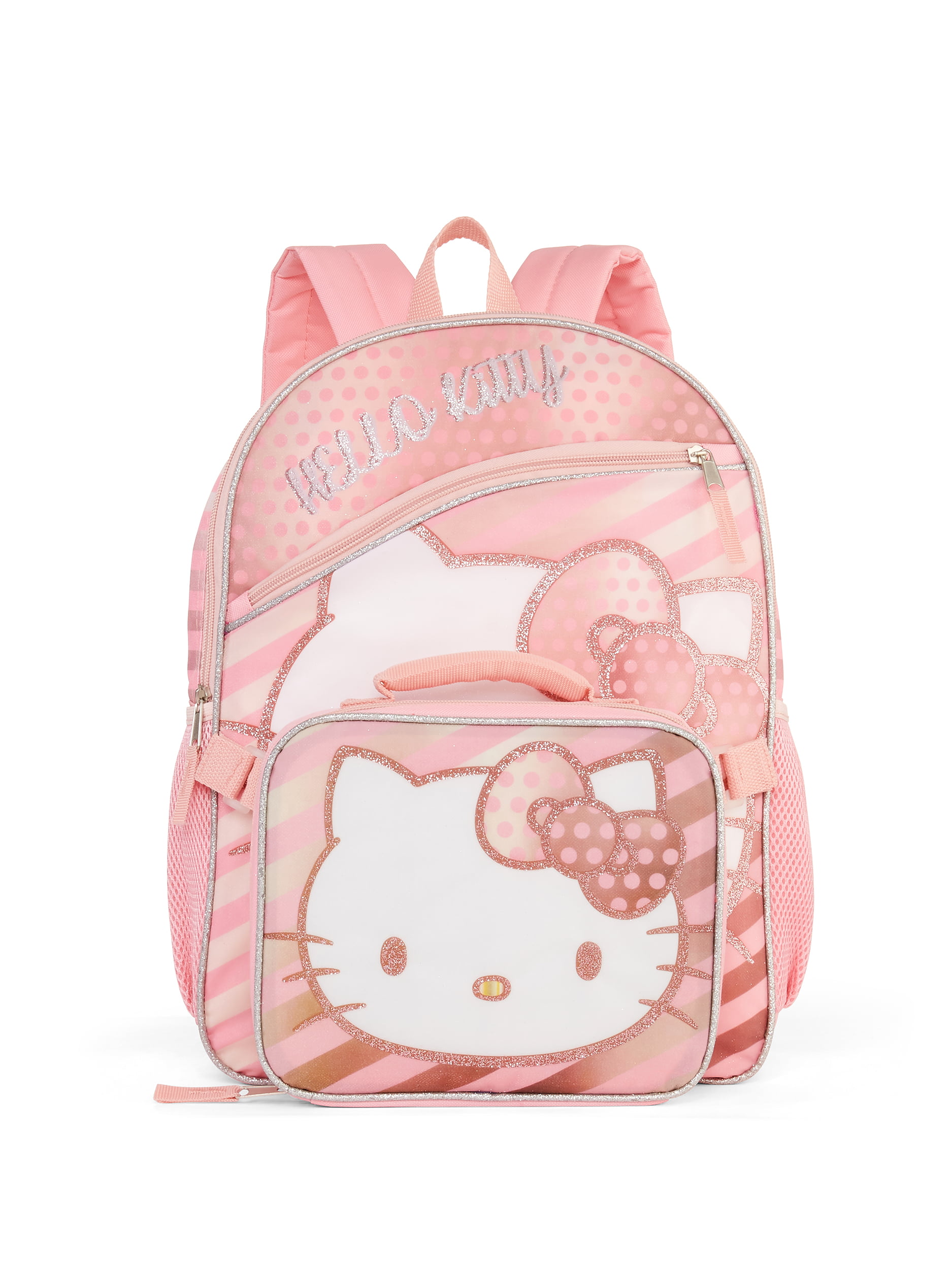 Shop Hello Kitty Print 5-Piece Trolley Backpack Set - 18 Inches