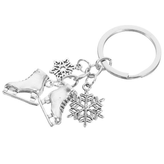 Raindrops  Skate Keychain Winter Sports Accessory Ice Skating Party Favors