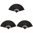 thumbnail image 1 of Abanico Plegable 10 Pulgadas Tela Pintura Artesanal Del para Bodas (), 1 of 4