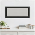 thumbnail image 6 of Amanti Art Grey Cork Board Framed Shipwreck Black Narrow Bulletin Board 34 in. x 16 in., 6 of 7
