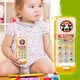 thumbnail image 1 of Mini Cell Phone Toy With Music And Flash Light Suitable For Children's Music Education Toy Remote Control Green One Size Fits All, 1 of 1