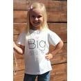 thumbnail image 3 of Wild and Happy Big Sister Shirt Sibling T-Shirt Toddler Girls Pink 2T, 3 of 5