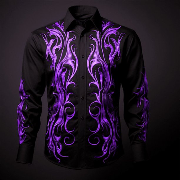 nueva moda popular tiras de cuadros camisa de traje de solapa con botones para hombres tops de oficina para hombres de talla grande 6XL