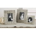 thumbnail image 2 of Modern Design Hammered Aluminum Picture Frame (Circle), 2 of 3