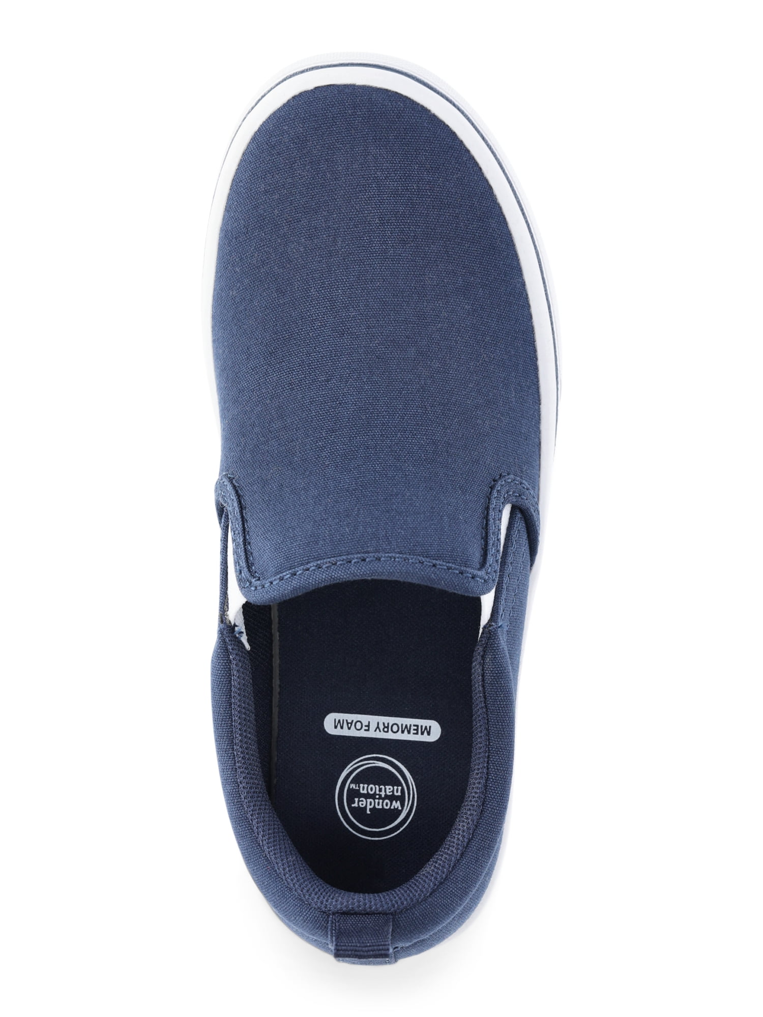 Wonder Nation Boys Casual Slip On Sneakers